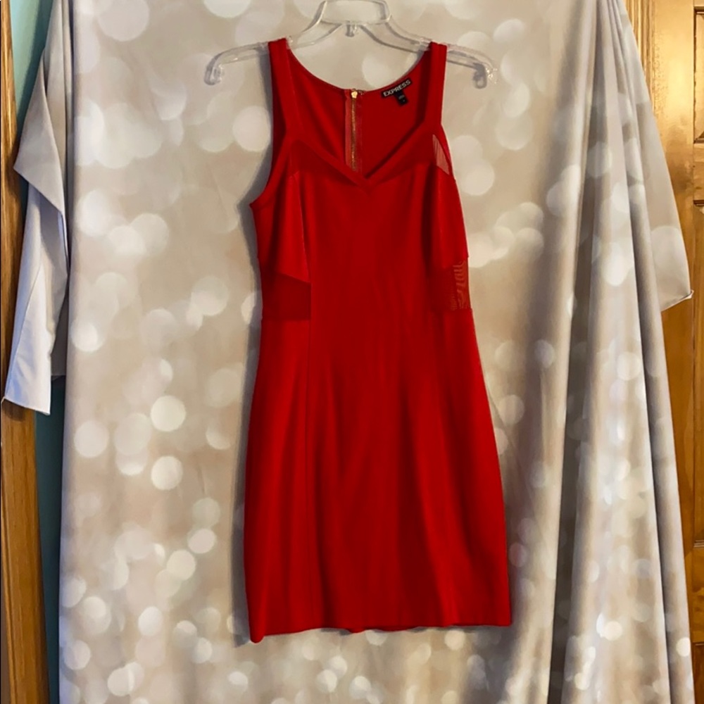 Express Red dress